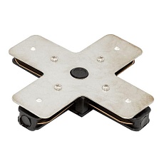 Коннектор X-образный однофазный DesignLed CN2-BL-X 003727 1