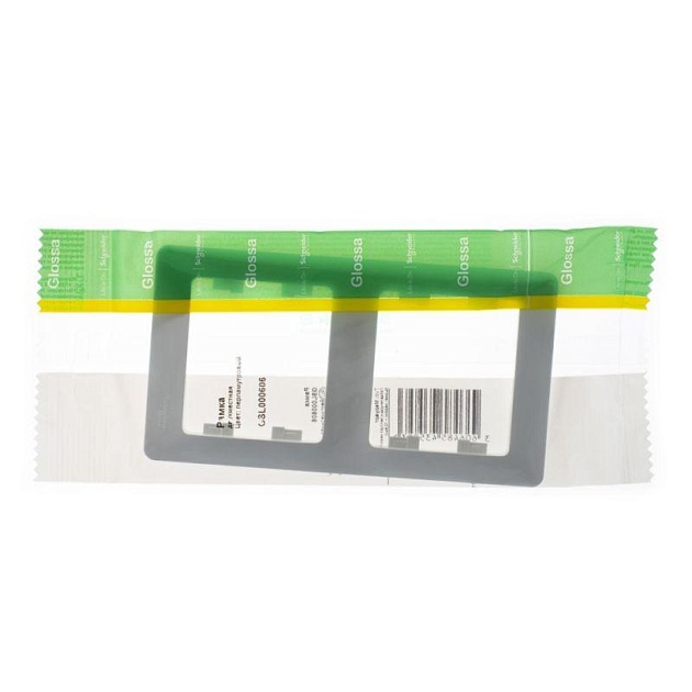 Рамка 2-постовая Schneider Electric Glossa перламутр GSL000606 Фото № 