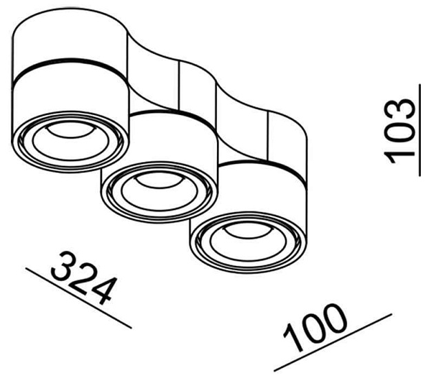 Светодиодный спот Deko-Light Uni Triple 348210 Фото № 2