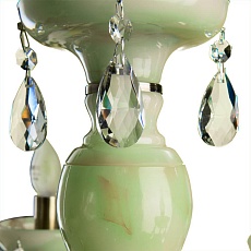 Подвесная люстра Arte Lamp Onyx Green A9592LM-5AB 1