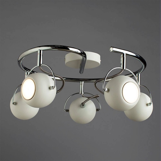 Спот Arte Lamp 86 A9128PL-5WH изображение 3 Спот Arte Lamp 86 A9128PL-5WH Фото № 3