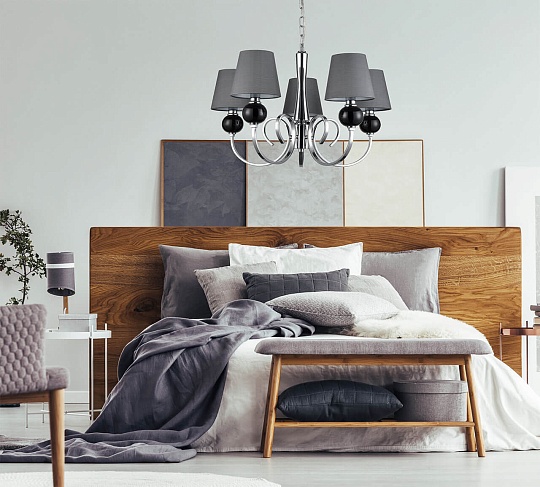 Подвесная люстра Vele Luce Percy VL1973L05 изображение 5 Подвесная люстра Vele Luce Percy VL1973L05 Фото № 5