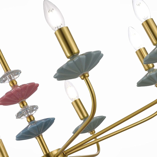 Подвесная люстра Evoluce Attic SLE1117-203-08 Фото № 2