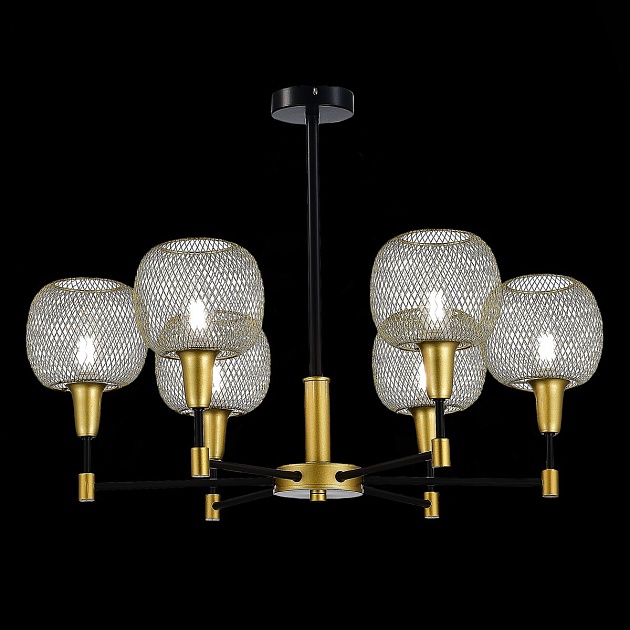 Потолочная люстра Evoluce Elitis SLE1137-402-06 изображение 4 Потолочная люстра Evoluce Elitis SLE1137-402-06 Фото № 4