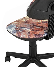 Детское кресло Stool Group УМКА абстракция оранжевая Prisma 320 KP09-Prisma320 5
