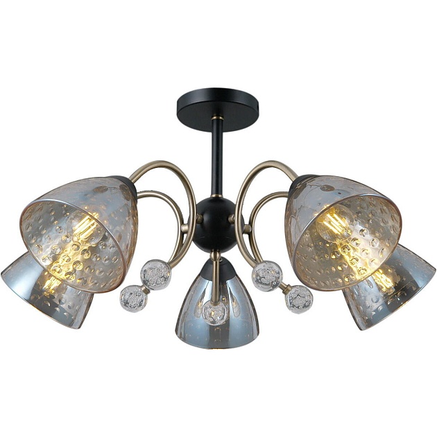 Потолочная люстра Illumico IL0230-5CSQ-29 BK AB Фото № 