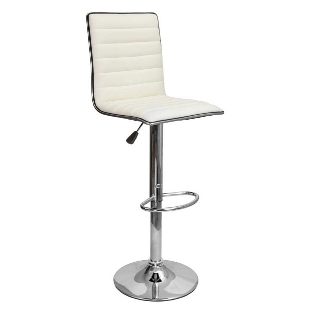 Барный стул AksHome Capri кремовый, экокожа 65596 Фото № 