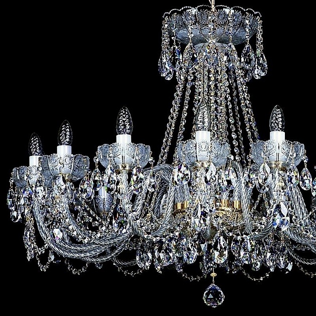 Подвесная люстра Artglass CR 0004-16-20-CE изображение 3 Подвесная люстра Artglass CR 0004-16-20-CE Фото № 3