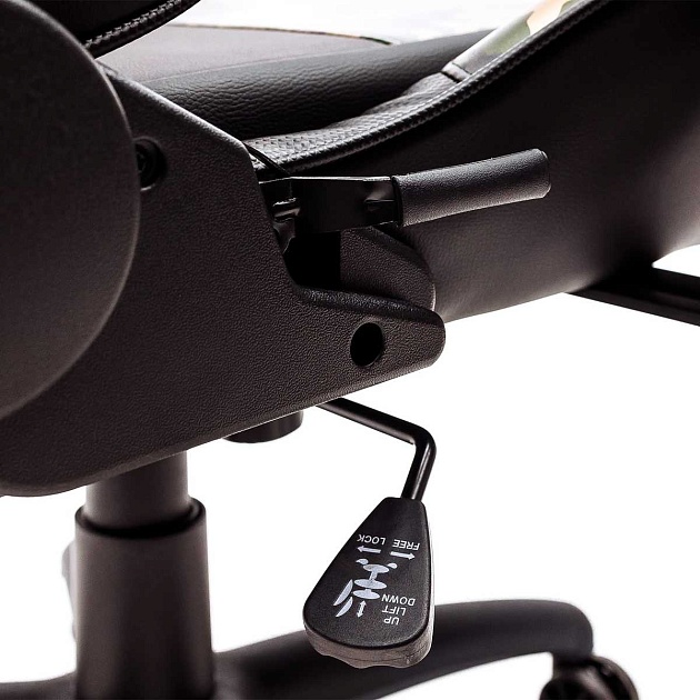 Игровое кресло AksHome Military черный, экокожа 80008 Фото № 9