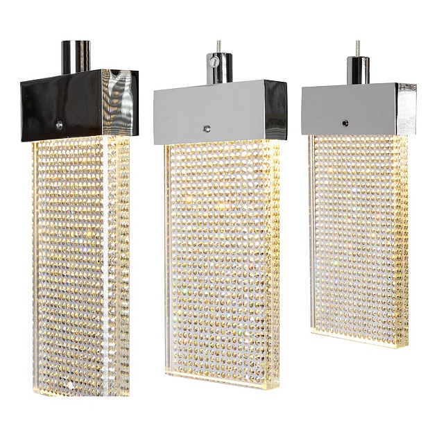 Подвесной светодиодный светильник iLedex Pixel C4430-3L CR Фото № 2