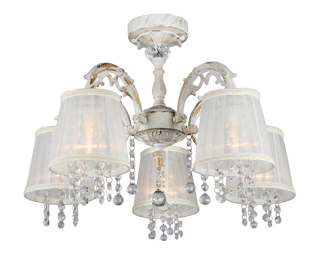 Потолочная люстра Omnilux OML-30007-05 изображение Потолочная люстра Omnilux OML-30007-05 Фото №