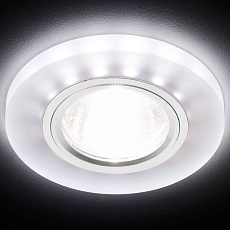 Встраиваемый светодиодный светильник Ambrella light Led S214 WH/CH/WH 1