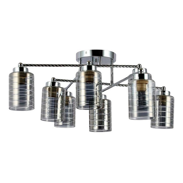 Потолочная люстра ЭкономСвет 60201/8CR SM Фото № 