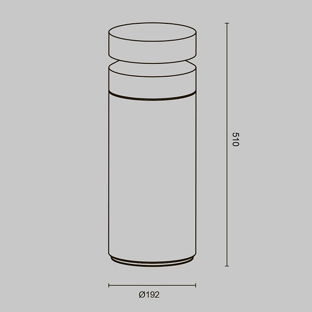 Уличный светодиодный светильник Maytoni Betone O469FL-L20CM3K изображение 2 Уличный светодиодный светильник Maytoni Betone O469FL-L20CM3K Фото № 2