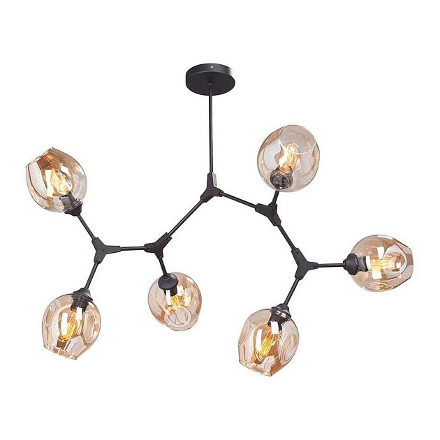 Подвесная люстра Elvan LU-113/6-Е27-Bl Фото № 