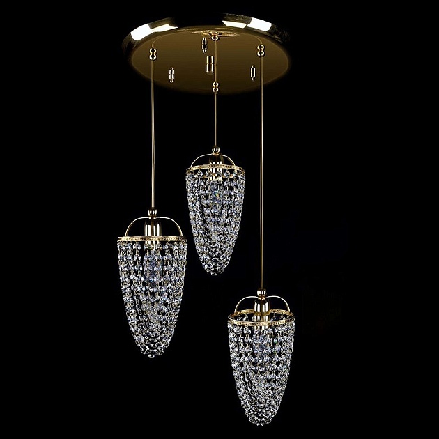 Подвесная люстра Artglass Small Game 03-03 CE Фото № 