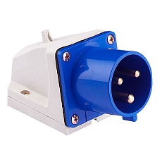 Вилка стационарная 523 2Р+РЕ 32А 220В IP44 EKF PROxima ps-523-32-220