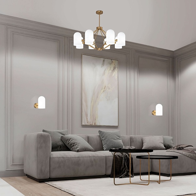 Бра Eurosvet Bambola 60157/1 латунь Фото № 5