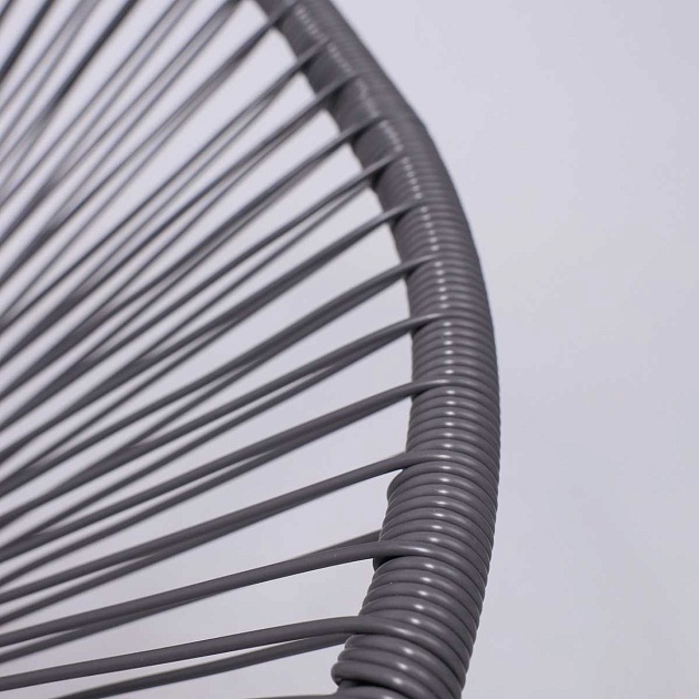 Садовое кресло AksHome Rimini иск. ротанг, серый 95475 Фото № 5