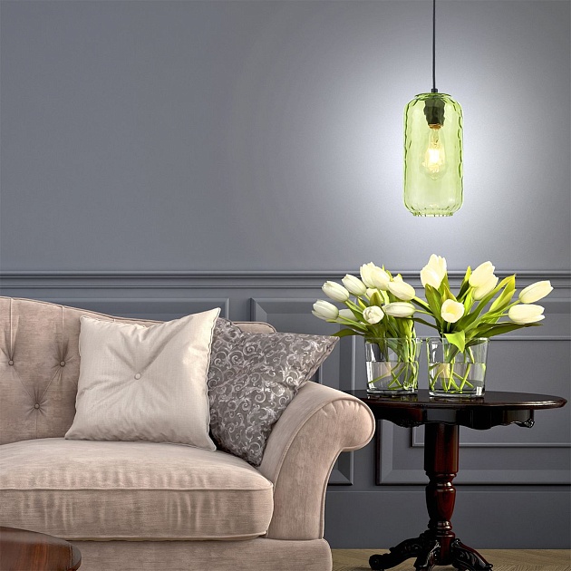 Подвесной светильник Escada Rise 10177/1S Black/Green изображение 3 Подвесной светильник Escada Rise 10177/1S Black/Green Фото № 3