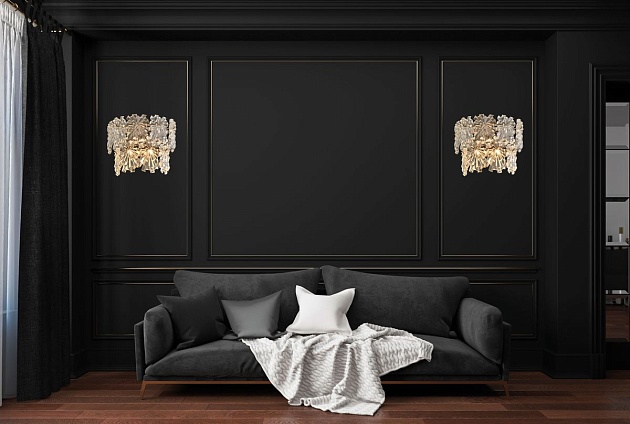 Настенный светильник iLamp Homy W2545-2 NIC изображение 3 Настенный светильник iLamp Homy W2545-2 NIC Фото № 3