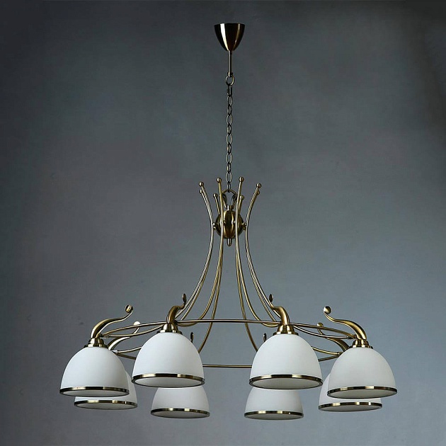 Подвесная люстра Brizzi MA02401CA/008 Bronze Фото № 