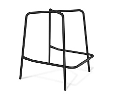 Полубарный стул Sheffilton SHT-ST19/S29-1 белый/черный муар 2424923602 1