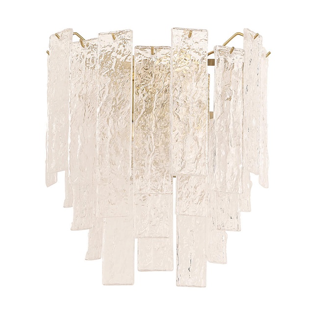 Бра Crystal Lux Ricardo AP3 Brass Фото № 