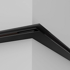 Коннектор L-образный Maytoni Technical Exility Busbur TRA034OCL-41B 2