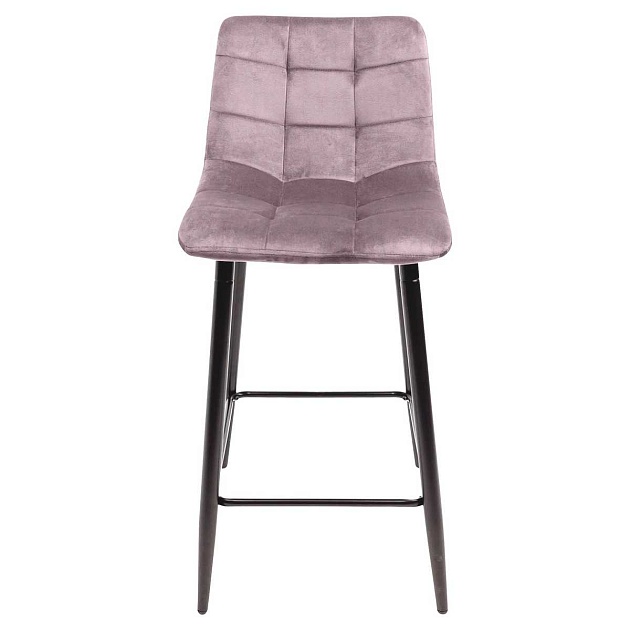Барный стул AksHome Mia пыльная роза, велюр 78869 изображение 6 Барный стул AksHome Mia пыльная роза, велюр 78869 Фото № 6