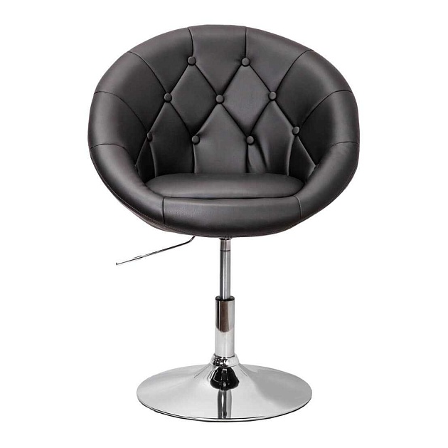 Поворотное кресло AksHome Paris черный, экокожа 57231 Фото № 6