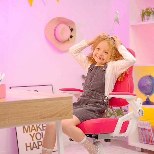 Детское кресло AksHome Swan фуксия, ткань 75255 изображение 20 Детское кресло AksHome Swan фуксия, ткань 75255 Фото № 20