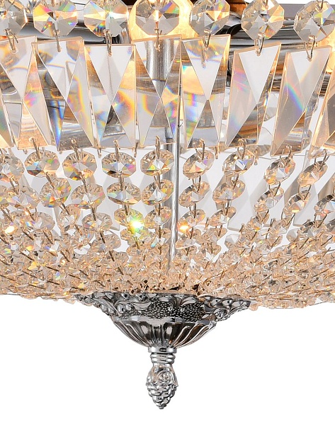 Потолочный светильник Natali Kovaltseva Rococo 81406/6C Chrome Фото № 3