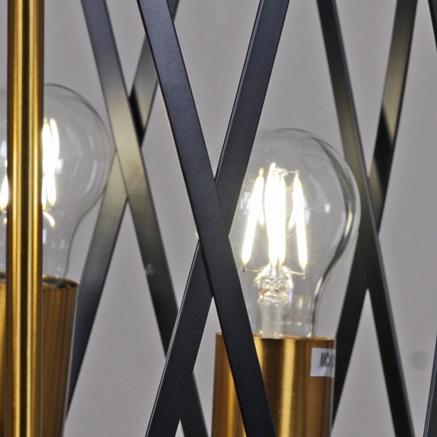 Подвесная люстра Illumico IL1023-3PB-05 BK GD изображение 2 Подвесная люстра Illumico IL1023-3PB-05 BK GD Фото № 2