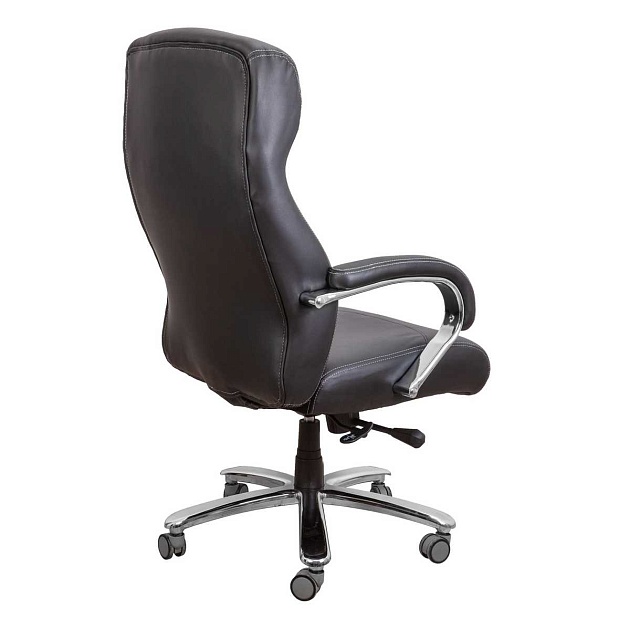 Кресло руководителя AksHome Marshal чёрный, экокожа 65897 Фото № 6