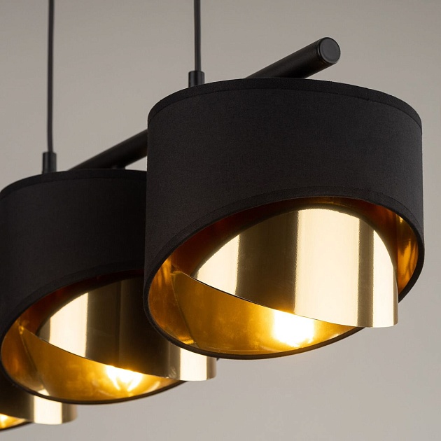 Подвесная люстра TK Lighting 4824 Grant Black Фото № 3
