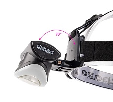 Налобный светодиодный фонарь ФАZA от батареек 170 лм 70х52 H5-L3W-gy 4