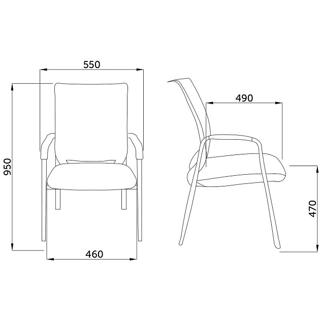 Офисный стул AksHome Marcus серый, сетка 70071 Фото № 2