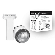 Трековый светодиодный светильник Volpe 4500K ULB-Q250 20W/NW/A White 10961 1