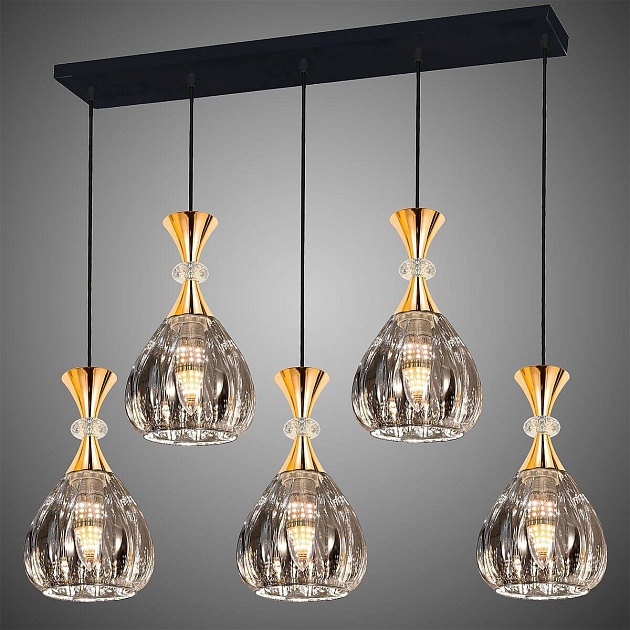 Подвесной светильник Reluce 09015-0.9-05L Smoke Фото № 3