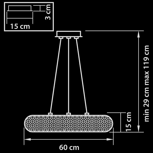 Подвесной светильник Lightstar Onda 741104 Фото № 2