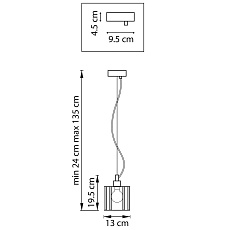 Подвесной светильник Lightstar Limpio 722014 1