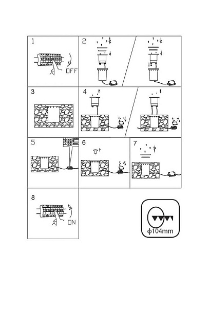 Ландшафтный светильник Lucide Biltin 11801/01/12 Фото № 3