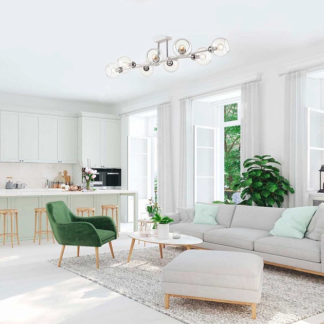 Потолочная люстра Lumion Moderni Alana 4517/8C Фото № 3