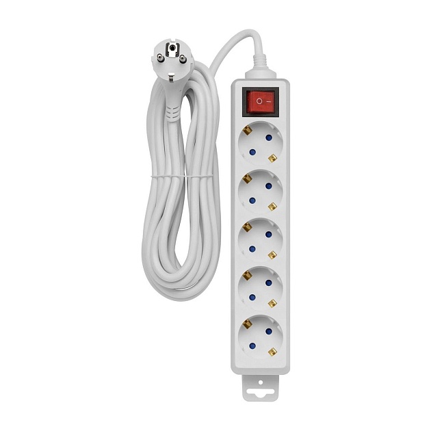 Удлинитель Duwi 5гн 5м с/з 32063 0 изображение Удлинитель Duwi 5гн 5м с/з 32063 0 Фото №