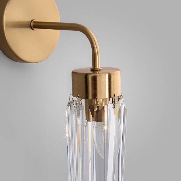 Бра Eurosvet Gilian 60163/1 латунь Фото № 4