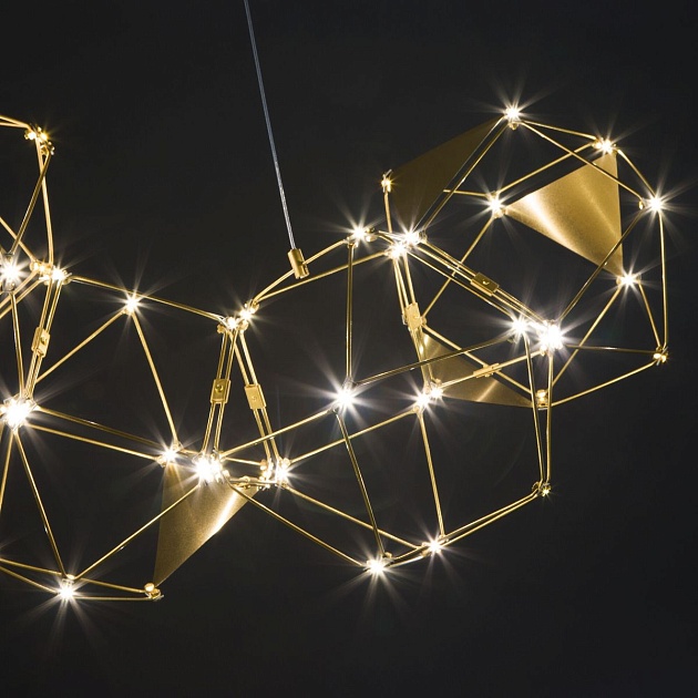 Подвесной светодиодный светильник Eurosvet Uma 90368/7 медь изображение 3 Подвесной светодиодный светильник Eurosvet Uma 90368/7 медь Фото № 3