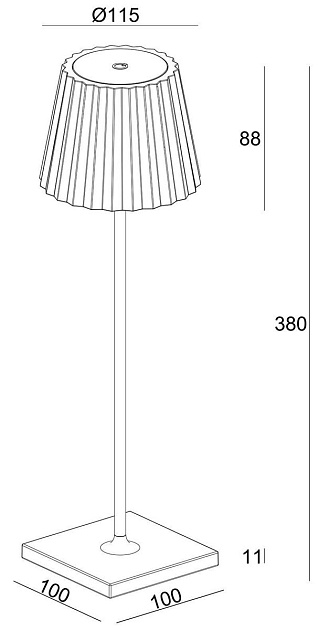 Настольная лампа Deko-Light Sheratan II Dim 346013 Фото № 2