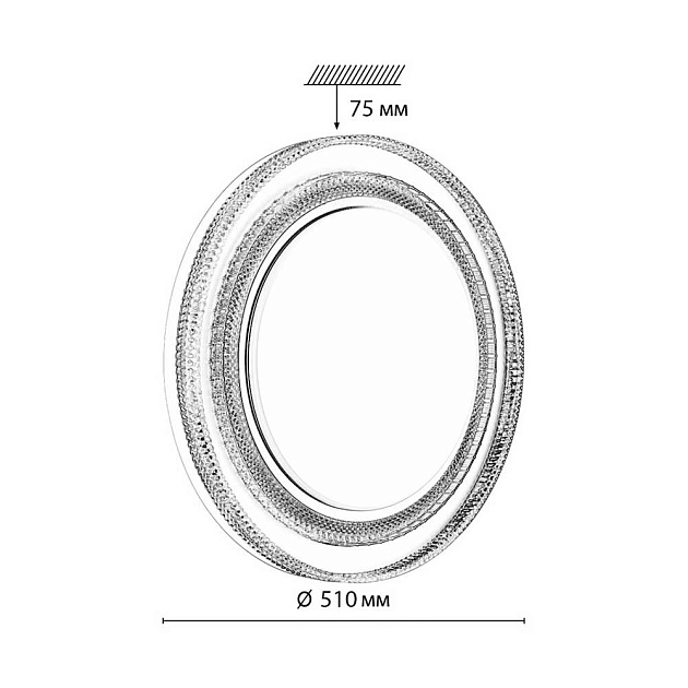 Настенно-потолочный светильник Sonex SUZY GOLD 7641/EL изображение 7 Настенно-потолочный светильник Sonex SUZY GOLD 7641/EL Фото № 7