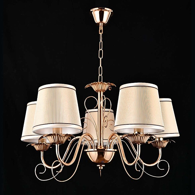 Подвесная люстра ЭкономСвет 13157/5FGD TEA изображение Подвесная люстра ЭкономСвет 13157/5FGD TEA Фото №